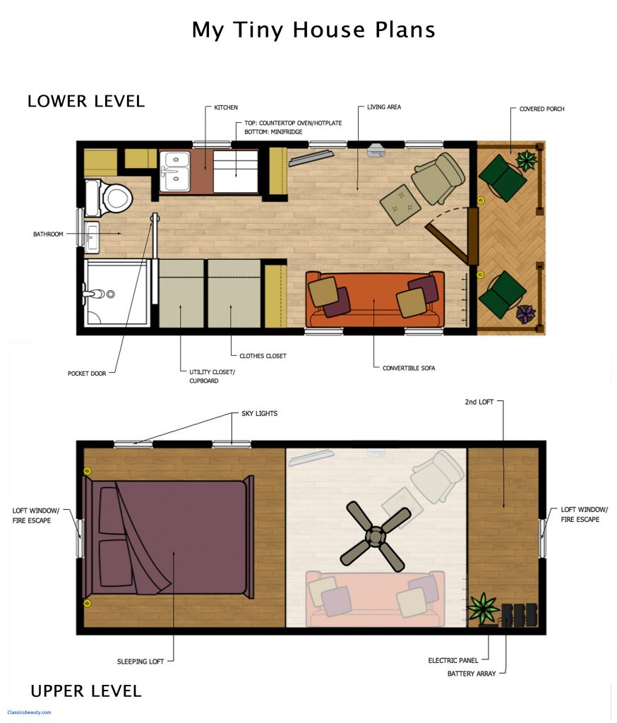 My tiny house plans