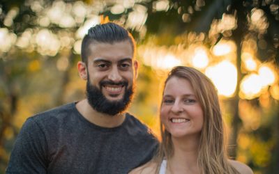 Gabriela & gustavo e a toca turquesa, sua tiny house sobre rodas