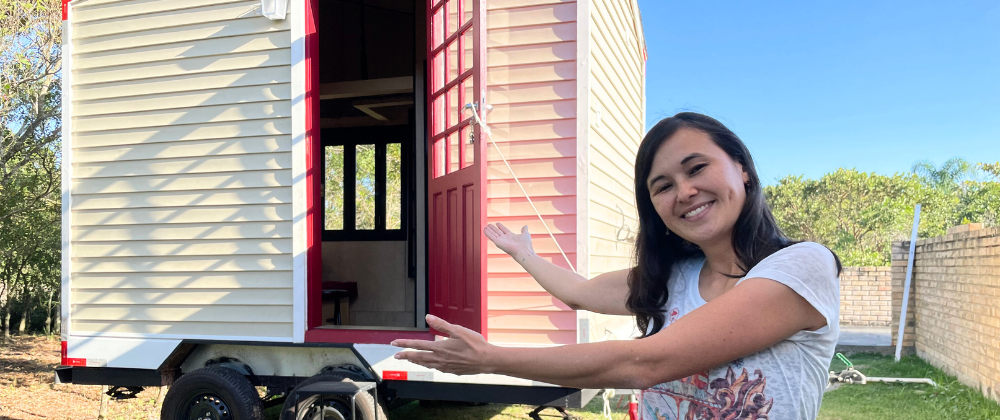 TINY HOUSE TSURU | A TINY HOUSE SOBRE RODAS DA ERIKA HORIUCHI