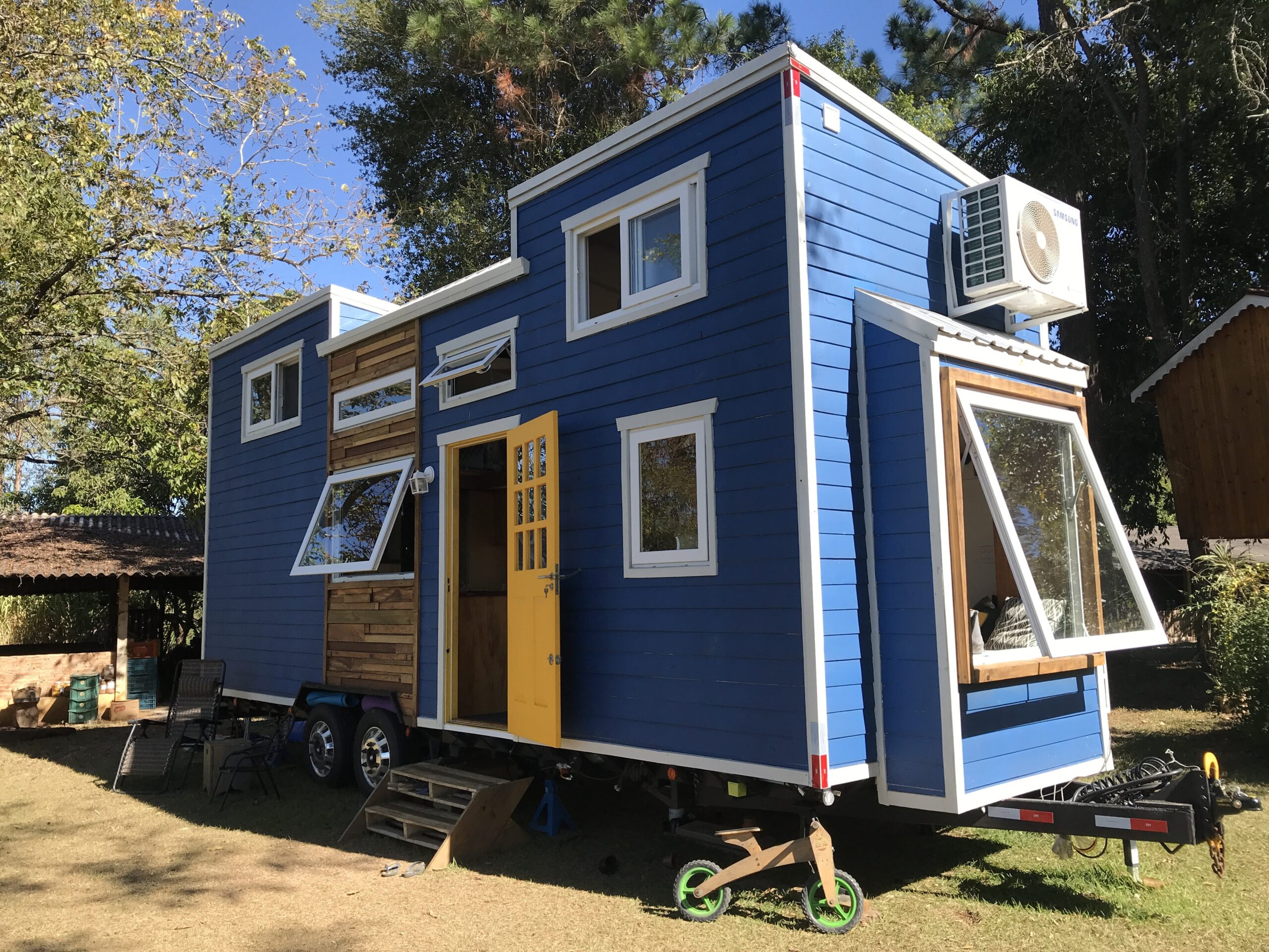 Janelas das tiny houses