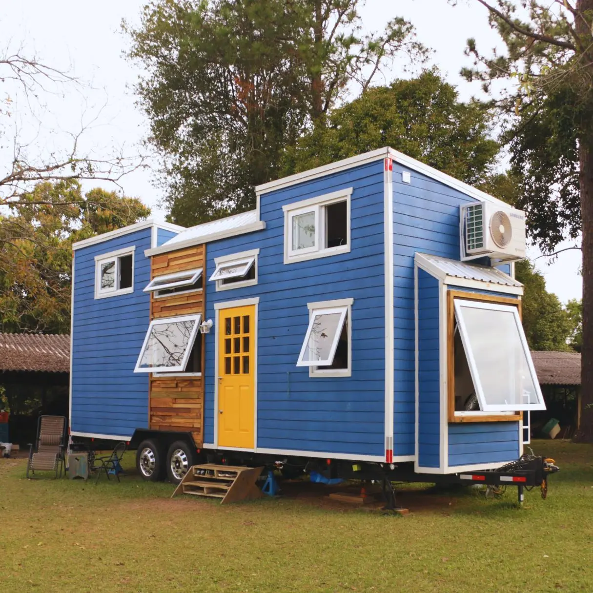 Tiny houses pés descalços